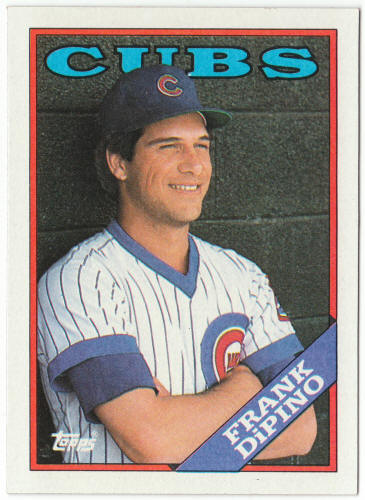 1988 Topps Baseball #211A Frank DiPino Error