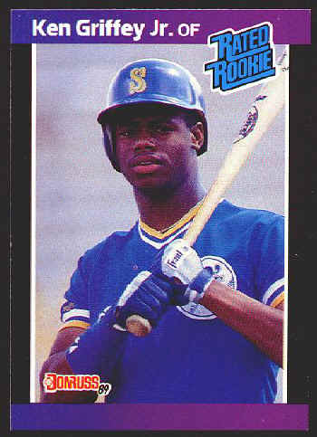 1989 Donruss Ken Griffey Jr. #33 Rookie Card NM