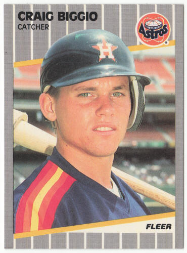 1989 Fleer #353 Craig Biggio