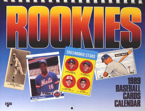 1989 Krause Baseball Rookie Card Calendar