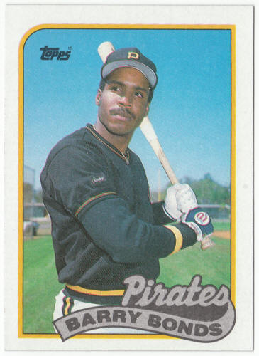 1989 Topps Baseball #620 Barry Bonds