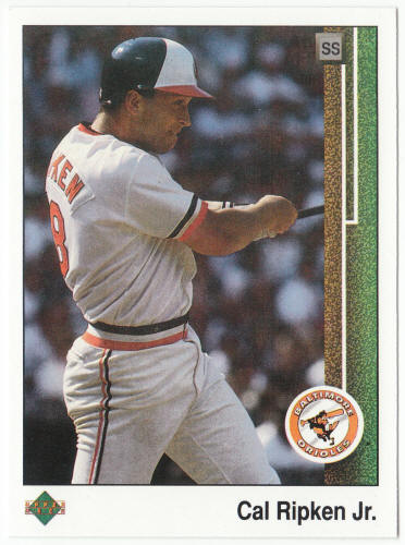 1989 Upper Deck Baseball #467 Cal Ripken Jr