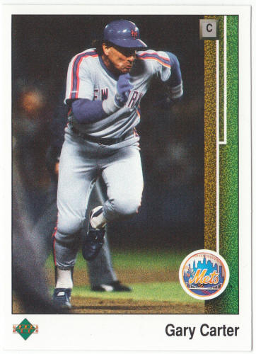 1989 Upper Deck #390 Gary Carter