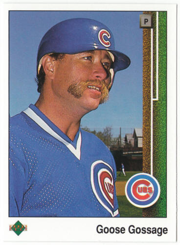 1989 Upper Deck Baseball #452 Goose Gossage