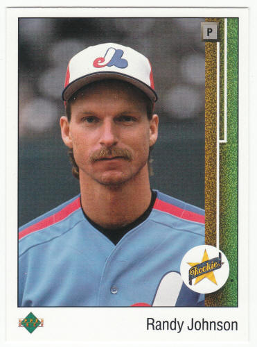 1989 Upper Deck #25 Randy Johnson Rookie Card