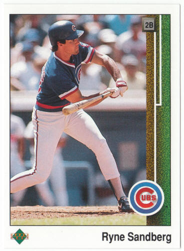 1989 Upper Deck Baseball #120 Ryne Sandberg