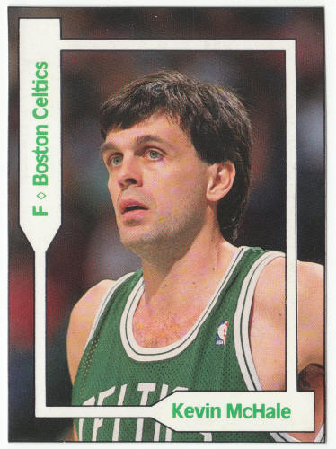 1990-91 SCD #54 Kevin McHale Pocket Price Guide Card