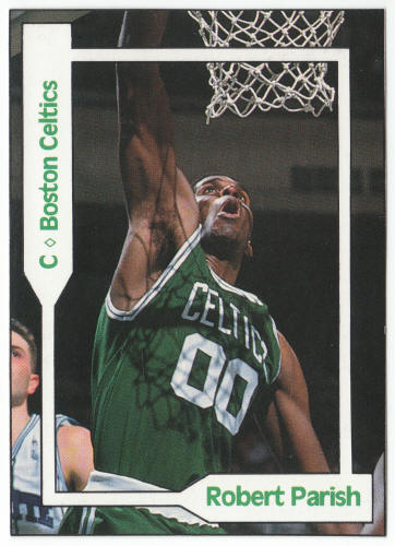 1990-91 SCD #36 Robert Parish Pocket Price Guide Card