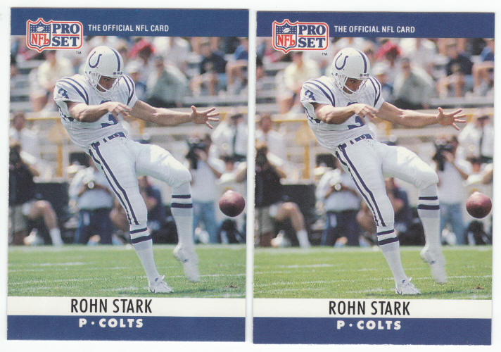 1990 Pro Set Rohn Stark 135 ERR COR