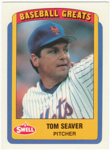 1990 Swell Baseball Greats #1 Tom Seaver