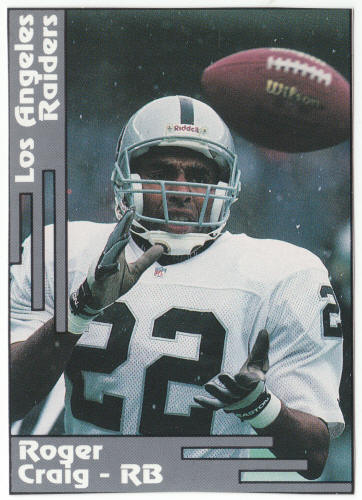 1991-92 SCD #24 Roger Craig Pocket Price Guide Card