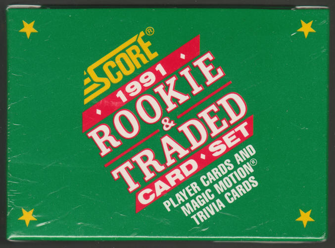 1991 Score Baseball Rookie Traded Cards Factory Sealed Set