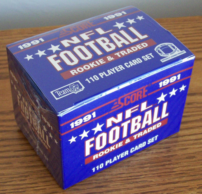 1991 Score Football Supplemental Rookie Traded Set