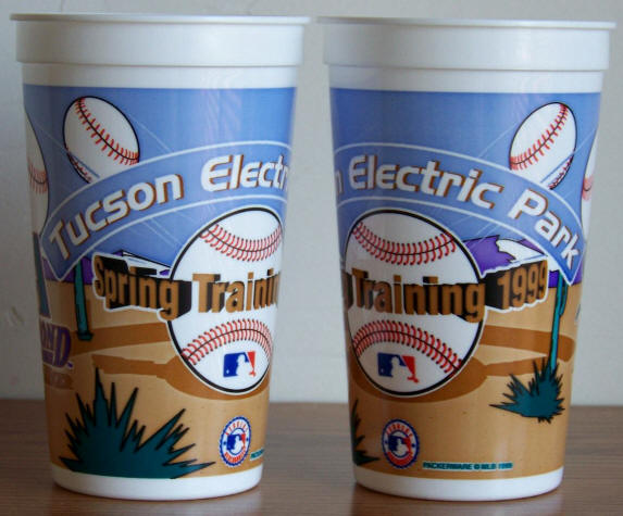 1999 Arizona Diamondbacks Chicago White Sox Spring Training Cup