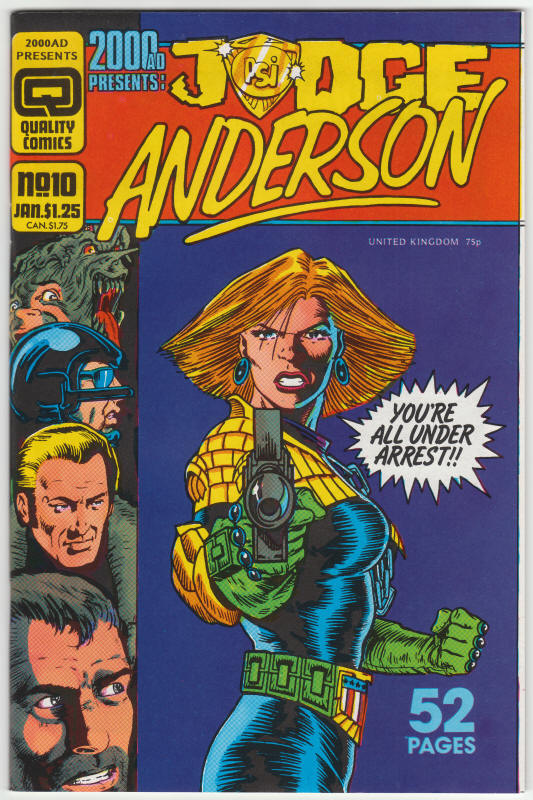 2000 AD Monthly Regular Series #10 front cover