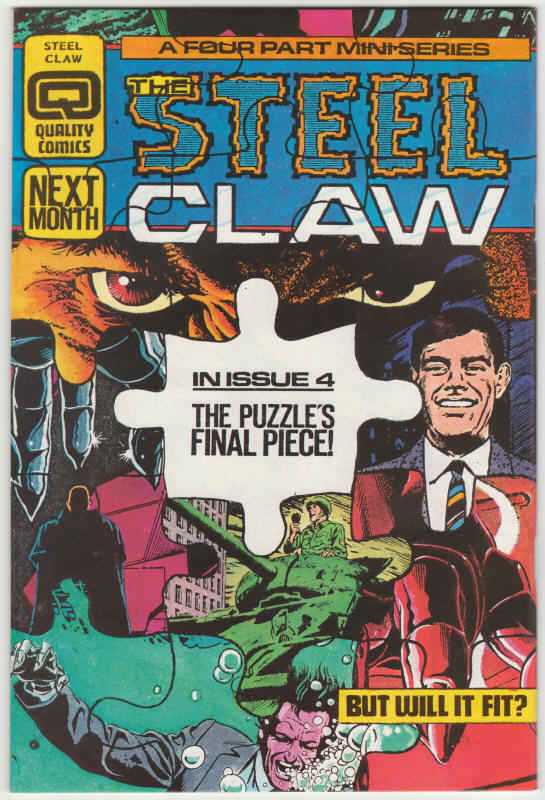 2000 AD Monthly Regular Series #11 back cover