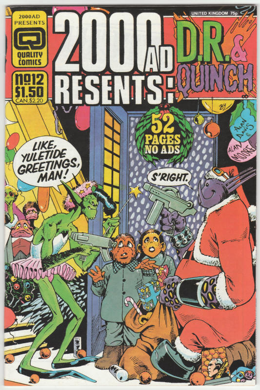 2000 AD Monthly Regular Series #12 front cover