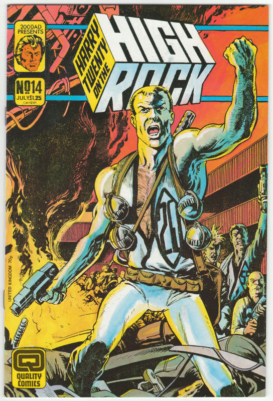 2000 AD Monthly Regular Series #14 front cover