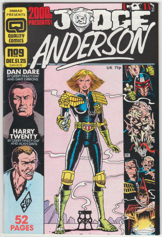 2000 AD Monthly Regular Series #9 front cover