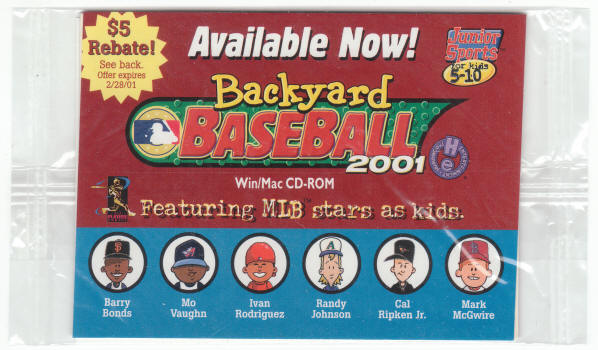 2000 Fleer Tradition Twizzlers McGwire Sealed Card