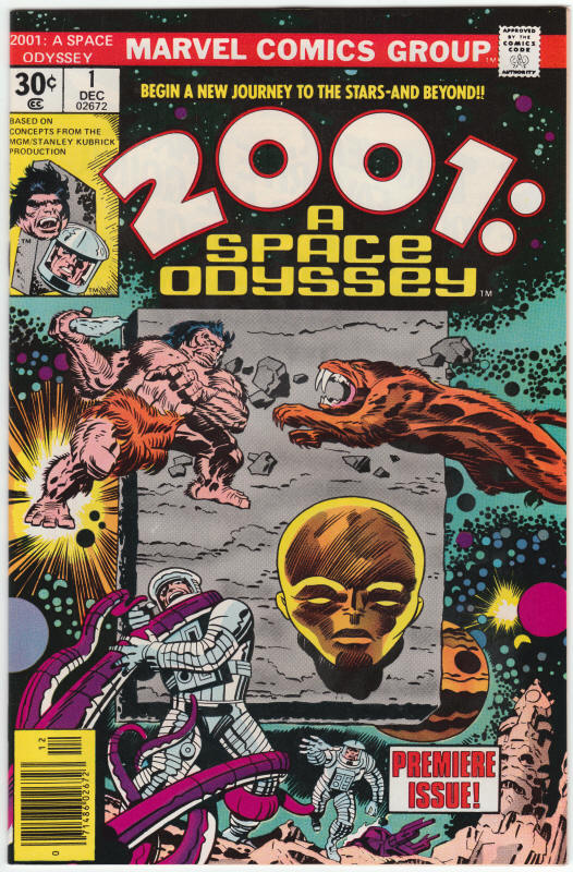 2001 A Space Odyssey #1 NM front cover