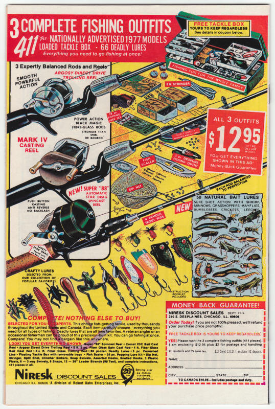 2001 A Space Odyssey #6 back cover