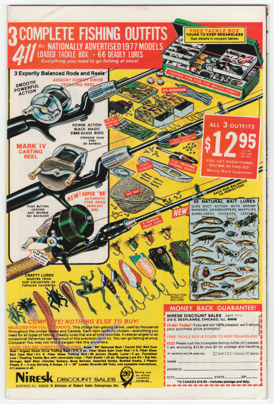 2001 A Space Odyssey #7 back cover