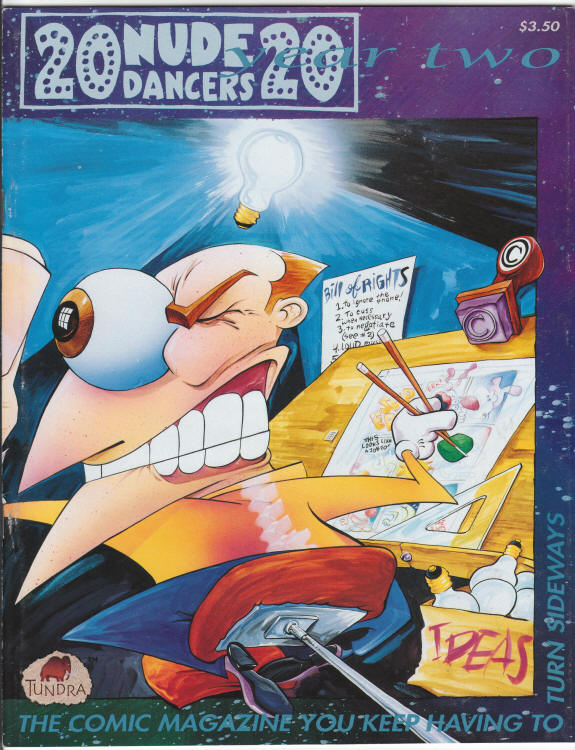 20 Nude Dancers 20 Year Two front cover