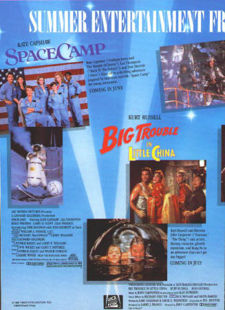 20th Century Fox Summer Of 1986 Promo