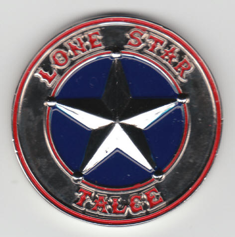 317th Airlift Control Squadron Challenge Coin back