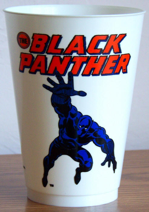 1975 Marvel Superhero 7-11 Slurpee Cup Black Panther