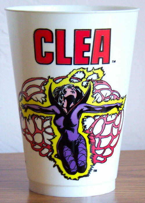 1975 Marvel Superhero 7-11 Slurpee Cup Clea