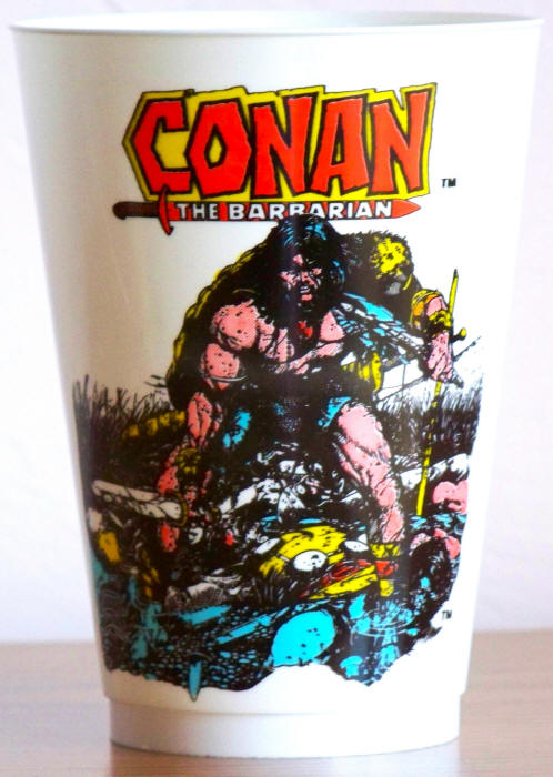 1975 Marvel Superhero 7-11 Slurpee Cup Conan