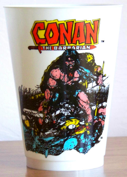 1975 Marvel Superhero 7-11 Slurpee Cup Conan