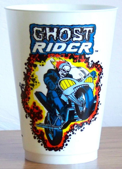 1975 Marvel Superhero 7-11 Slurpee Cup Ghost Rider