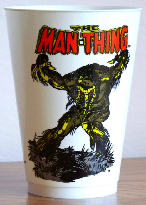1975 Marvel Superhero 7-11 Slurpee Cup Man-Thing