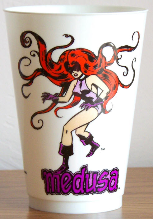 1975 Marvel Superhero 7-11 Slurpee Cup Medusa