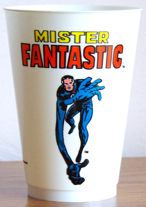 1975 Marvel Superhero 7-11 Slurpee Cup Mister Fantastic