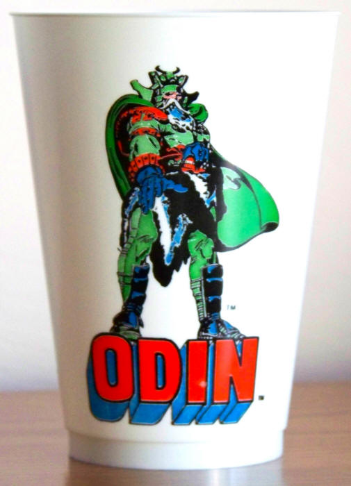 1975 Marvel Superhero 7-11 Slurpee Cup Odin