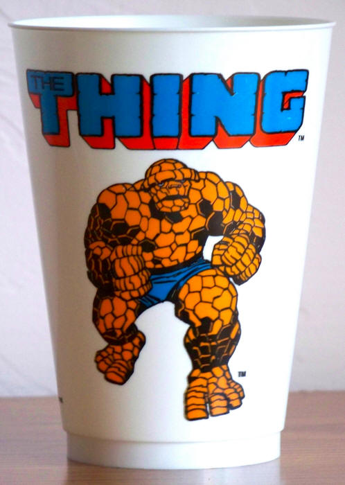 1975 Marvel Superhero 7-11 Slurpee Cup Thing Variation 2