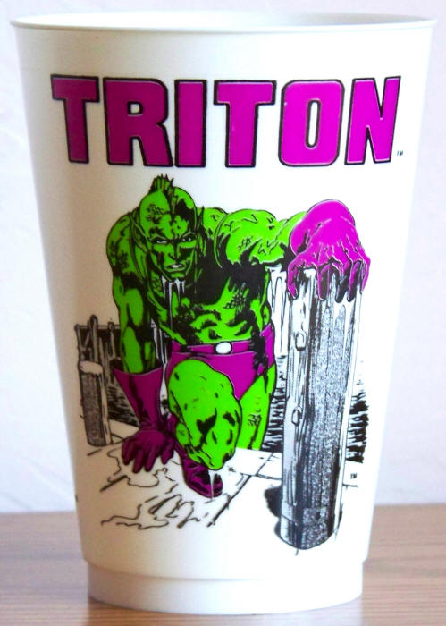 1975 Marvel Superhero 7-11 Slurpee Cup Triton