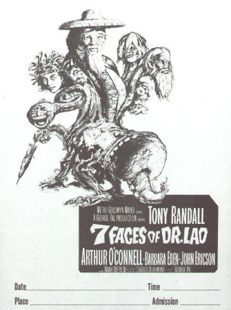7 Faces Of Dr. Lao Handbill