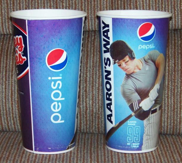 Aaron Judge Jersey Mikes Promo Cups