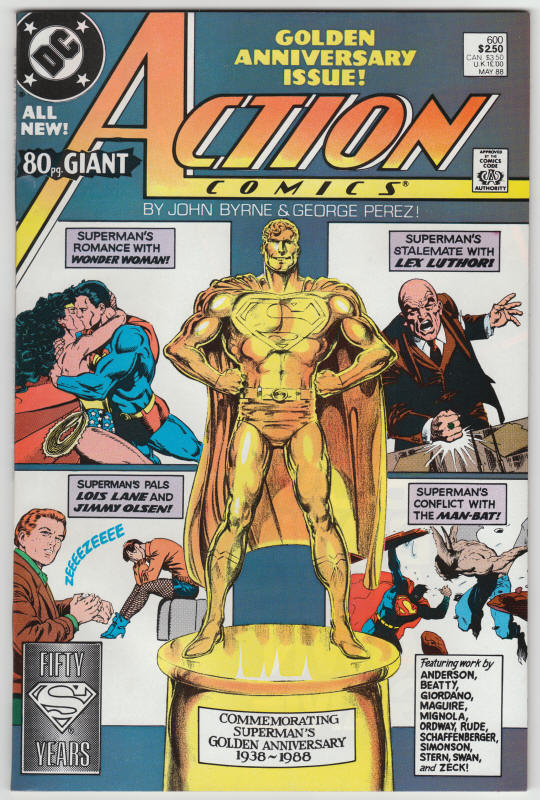 Action Comics #600 front cover