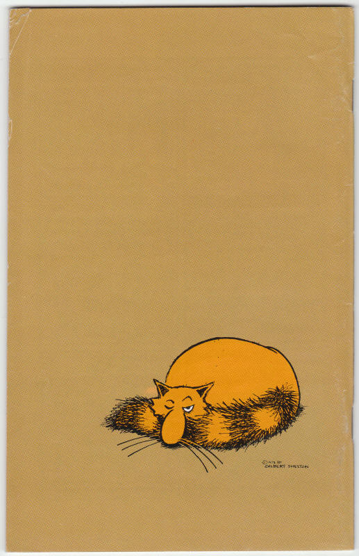 The Adventures Of Fat Freddys Cat #4 back cover