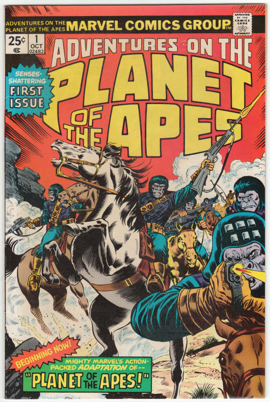 Adventures On The Planet Of The Apes #1 F+ front cover