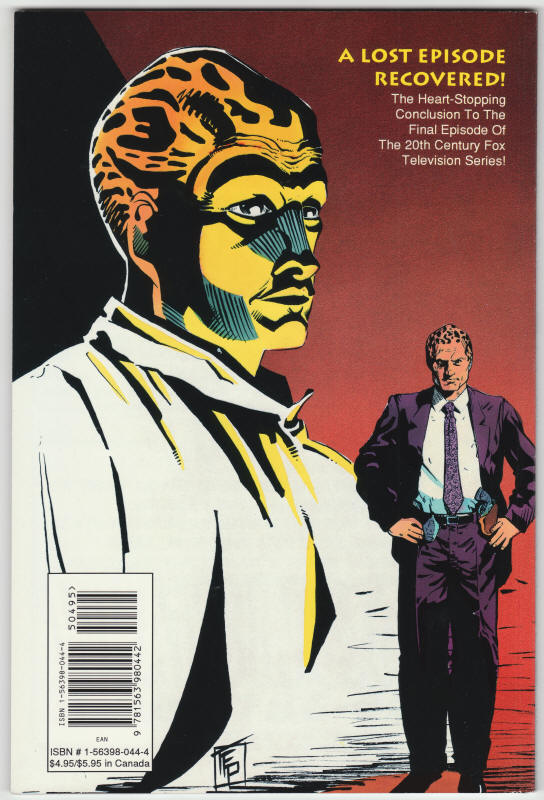 Alien Nation Television Special back cover