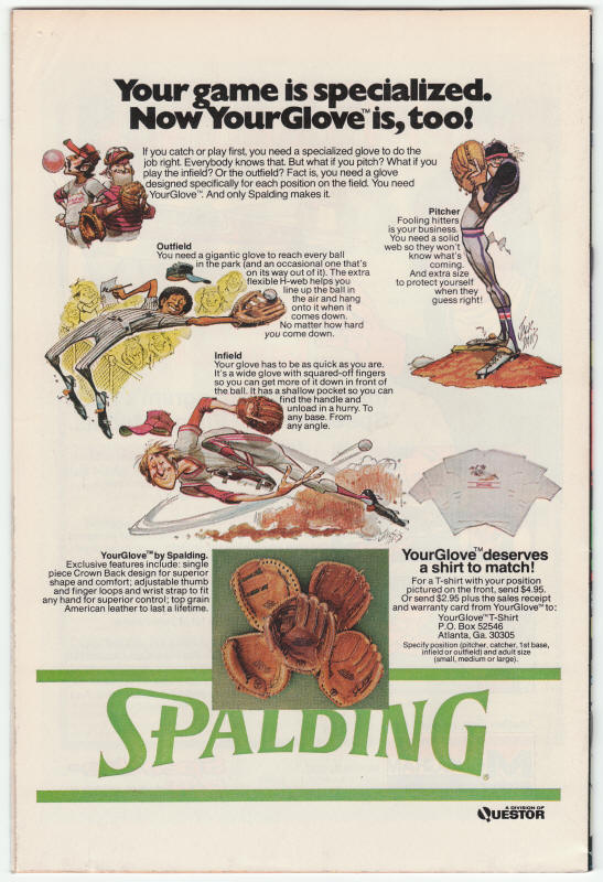 All Star Comics #61 back cover