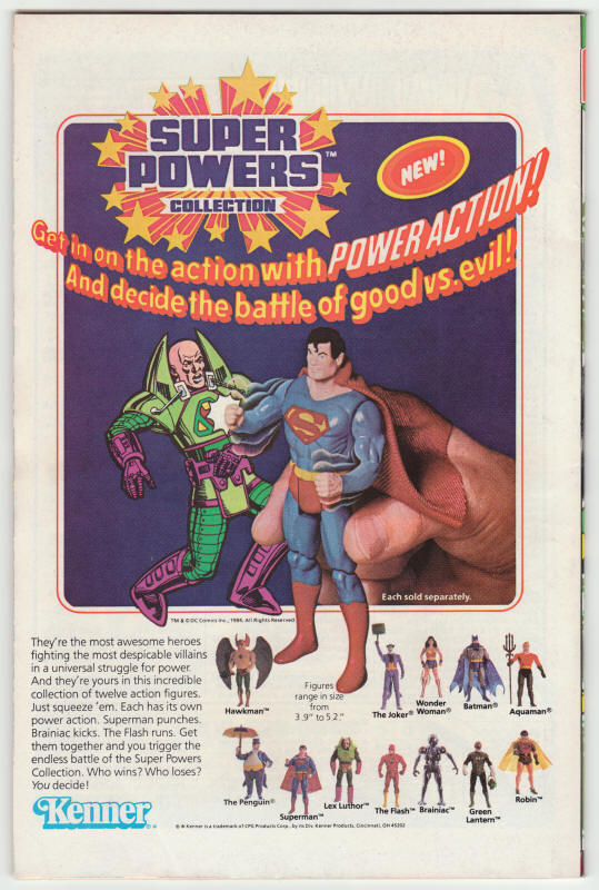 All Star Squadron #50 back cover