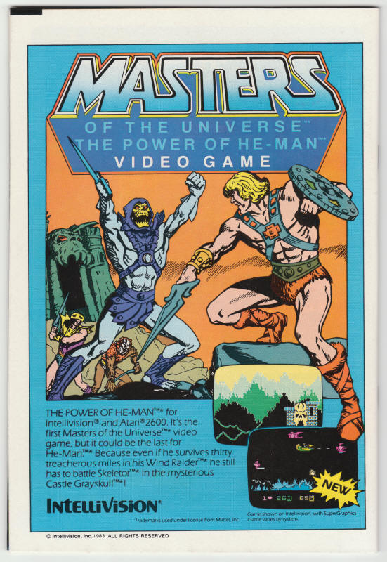 All Star Squadron Annual #3 back cover